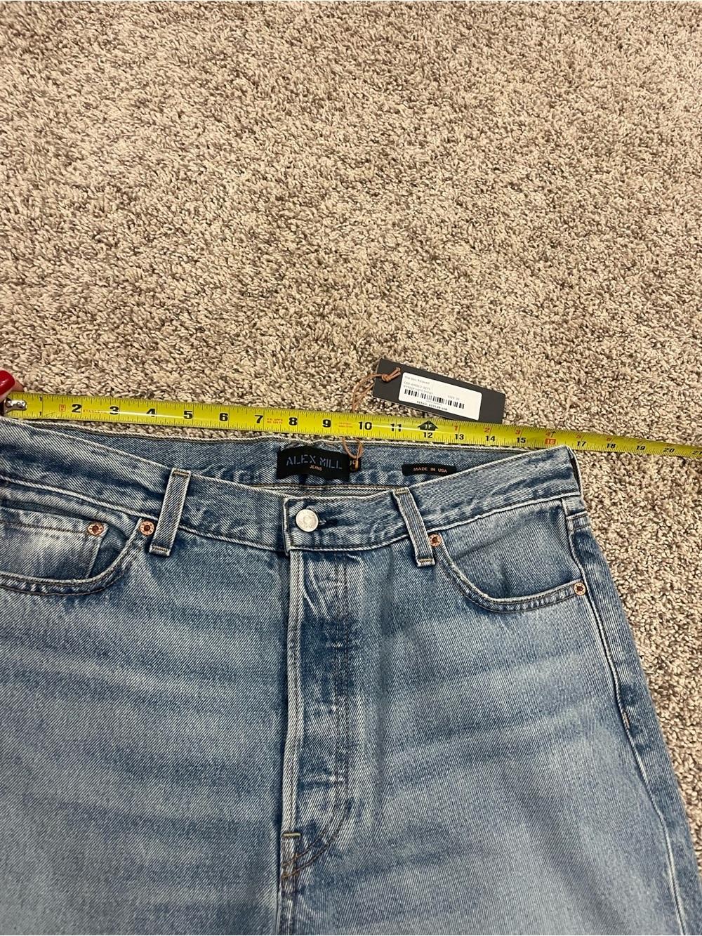 Alex Mill the bev relaxed jeans size 30 NWT MSRP $225 - Picture 3 of 11